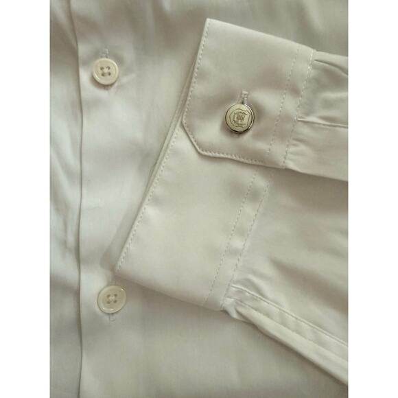 The Kooples Paris Fitted Paper Popeline Shirt • White • Men’s XL • NWT - Picture 7 of 7